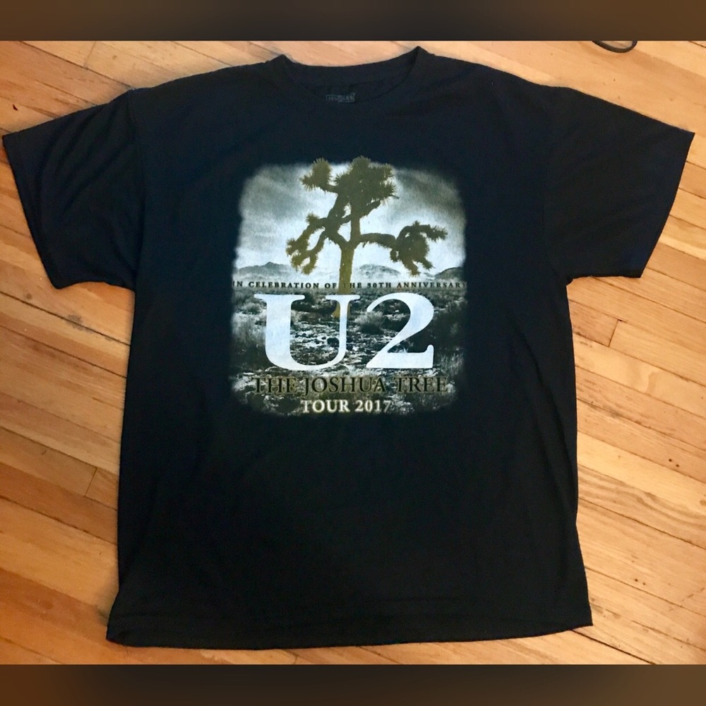 U2 The Joshua Tree Concert Tour Band Shirt 2017